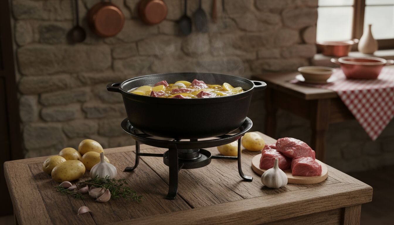Découvrez la recette traditionnelle de la fondue creusoise, un plat savoureux et convivial typique de la région de la Creuse, parfait pour régaler vos proches.