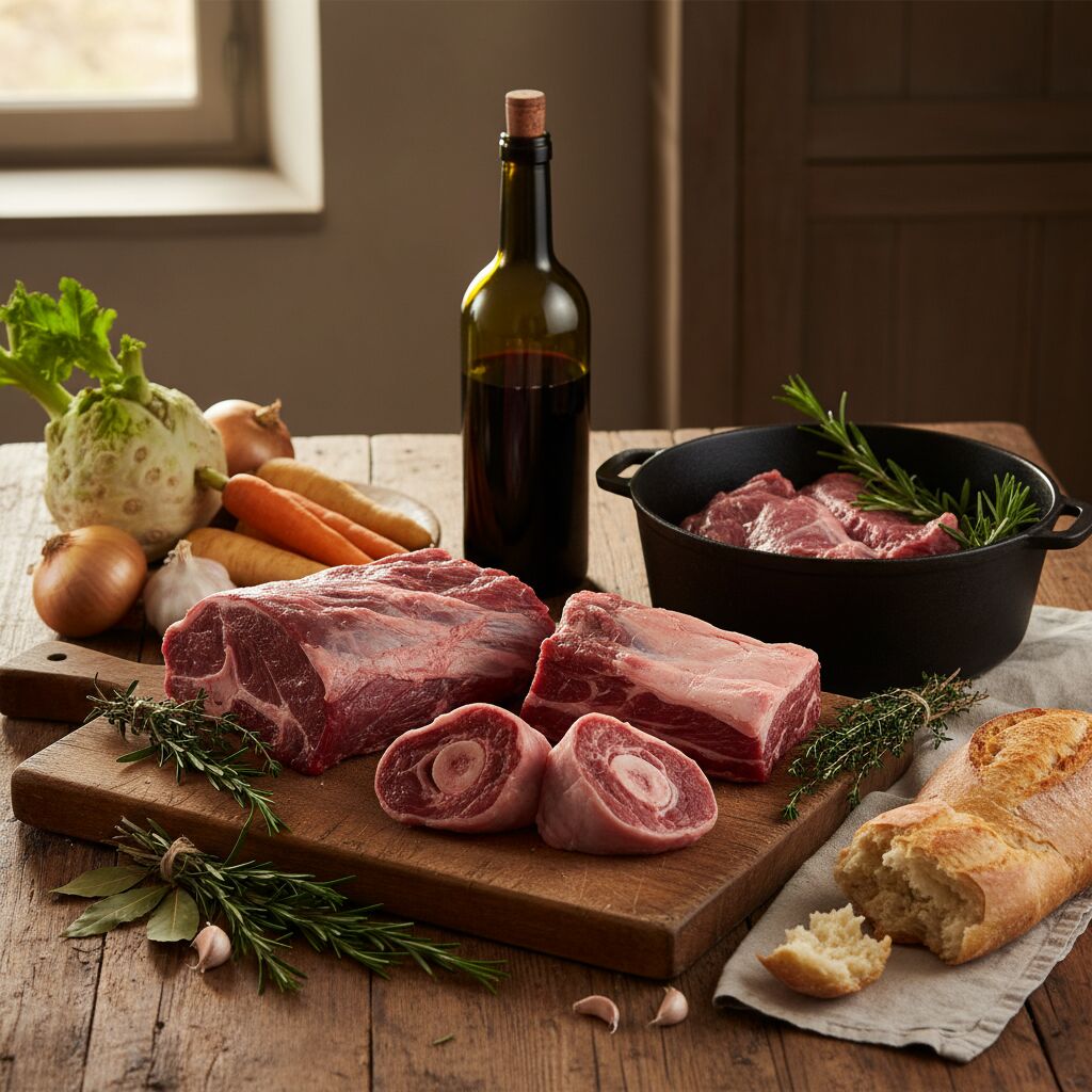 Découvrez la recette authentique du civet de sanglier à la française, un plat traditionnel riche en saveurs avec une sauce onctueuse et des ingrédients typiques de la cuisine française.