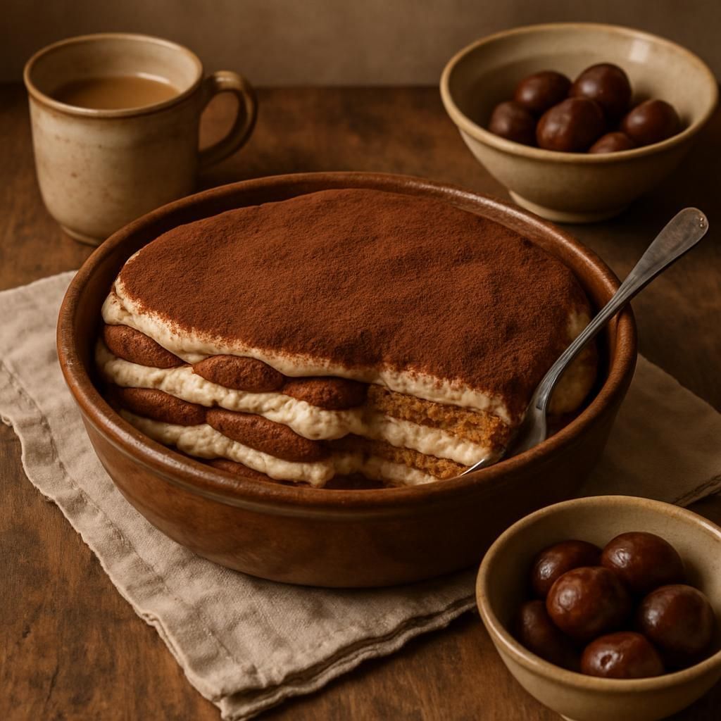 Découvrez notre recette gourmande de tiramisu à la crème de marron Faugier, un dessert délicieux et riche en saveurs pour régaler vos papilles.