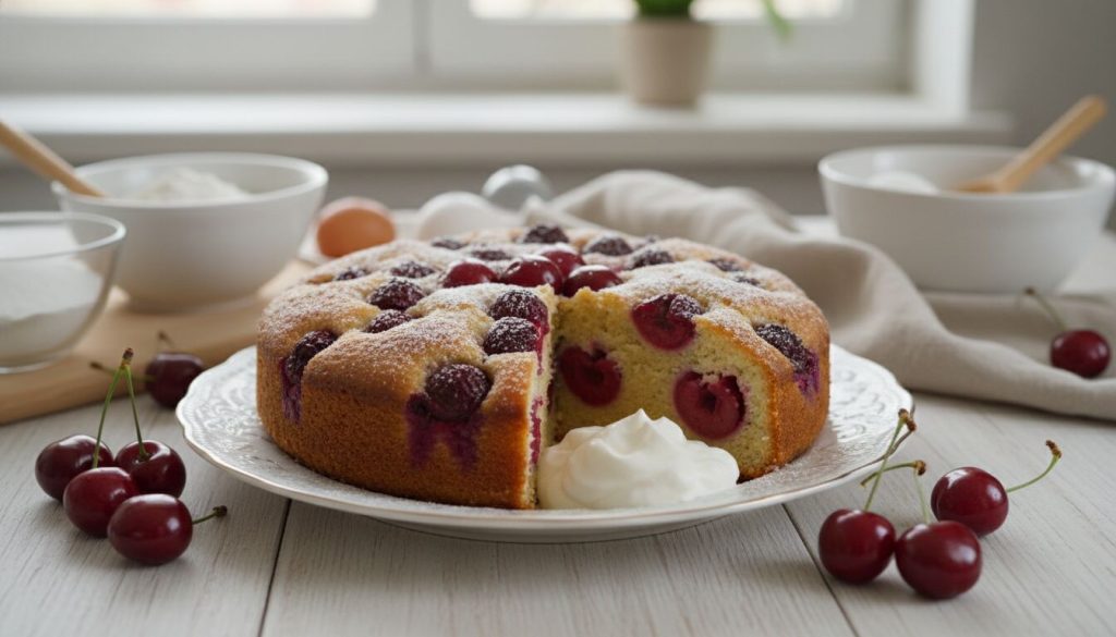 Découvrez la recette du meilleur gâteau aux cerises, moelleux et savoureux, parfait pour toutes vos occasions gourmandes.