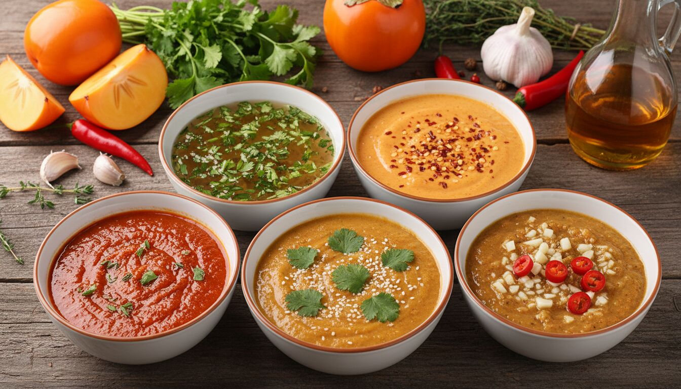Découvrez 5 recettes savoureuses de marinade pour poulet au vinaigre de kaki, faciles à préparer pour relever vos plats avec une touche fruitée et acidulée.