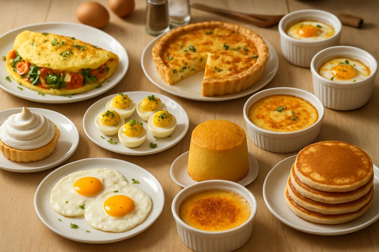 Découvrez 9 recettes délicieuses et faciles pour utiliser des œufs entiers avant qu'ils ne se gâtent. Idéales pour varier vos repas et éviter le gaspillage alimentaire.