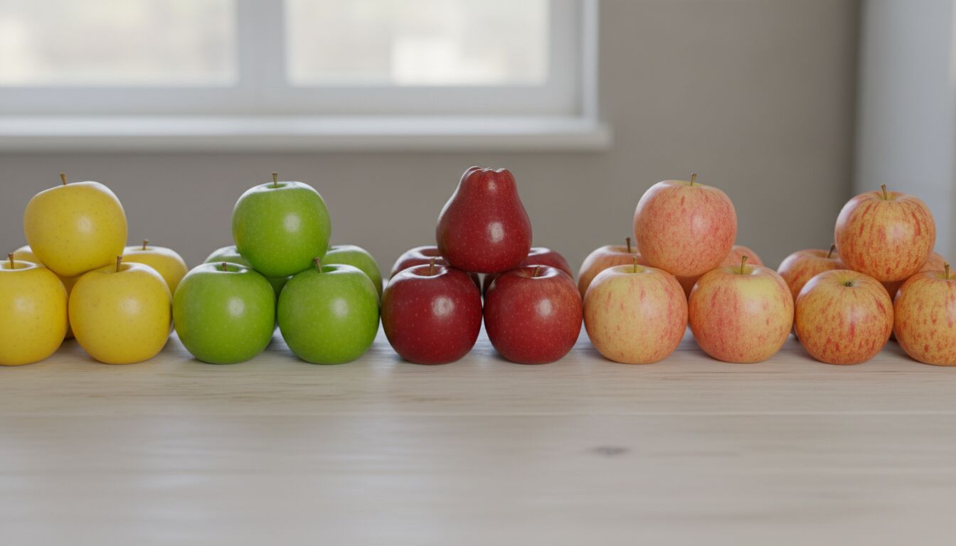 Découvrez combien de pommes vous trouverez dans 1 kg selon les différentes variétés, pour mieux choisir et cuisiner avec précision.