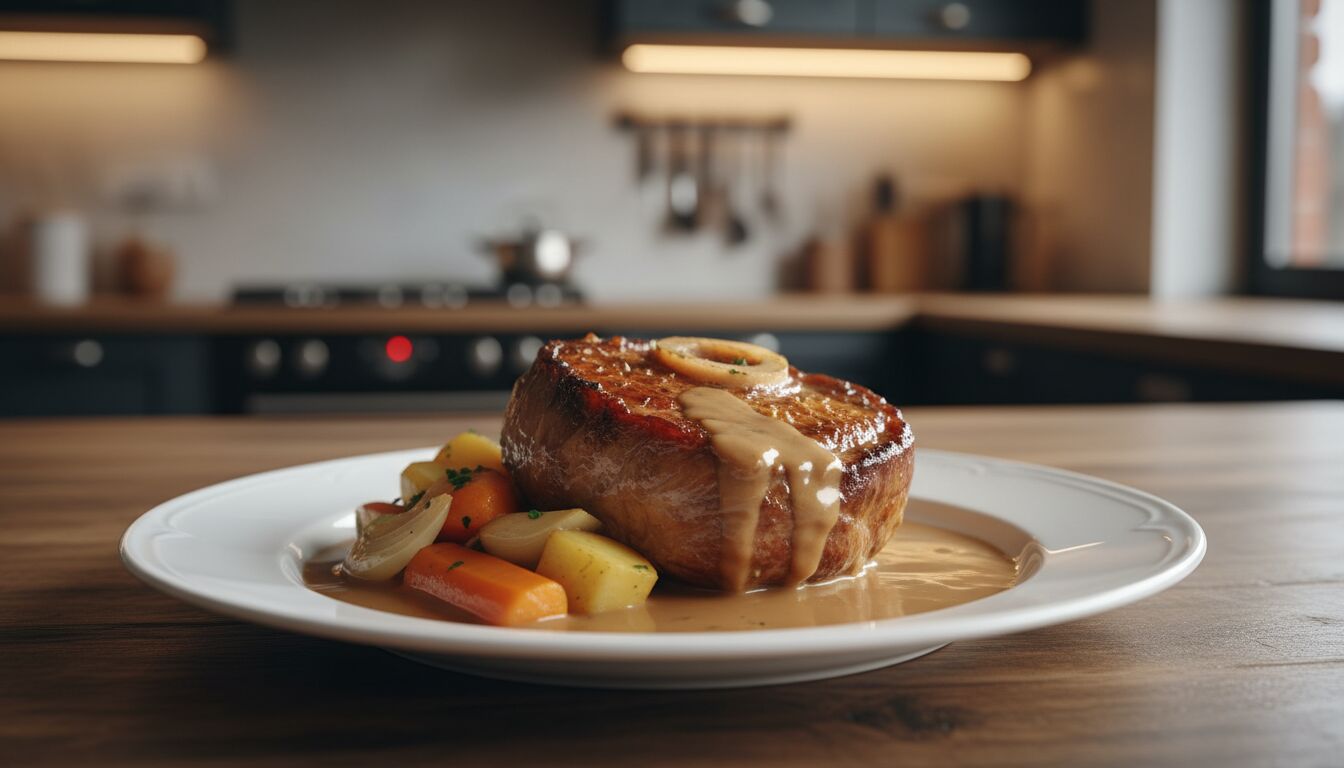 Découvrez une recette simple et délicieuse de joue de bœuf sans vin, parfaite pour un repas savoureux et convivial.