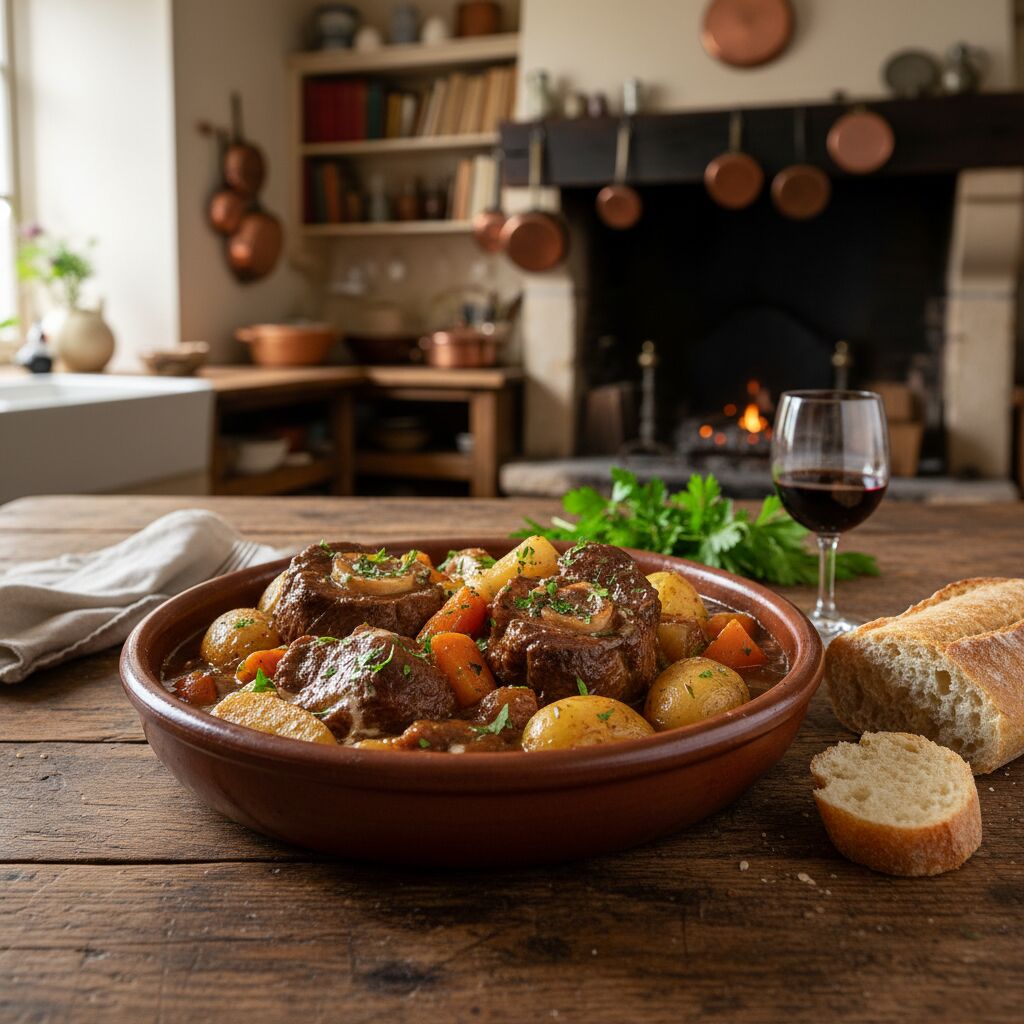 Découvrez une recette simple et délicieuse de joue de bœuf sans vin, parfaite pour un repas savoureux et convivial.
