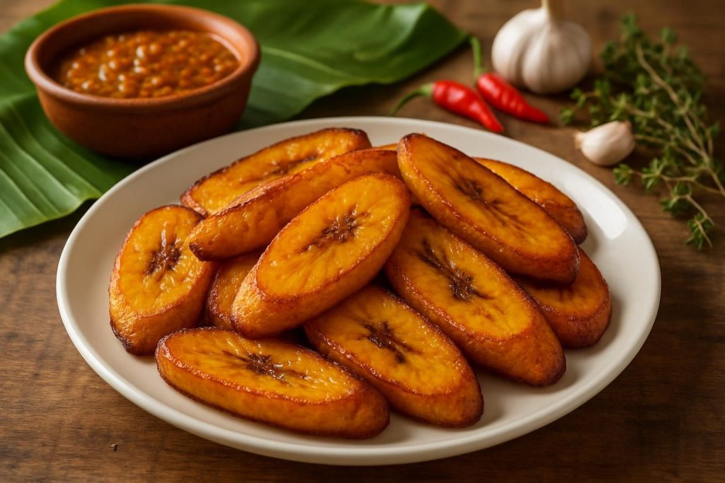 Découvrez une délicieuse recette antillaise de bananes plantains, simple à préparer et parfaite pour apporter une touche exotique à vos repas.