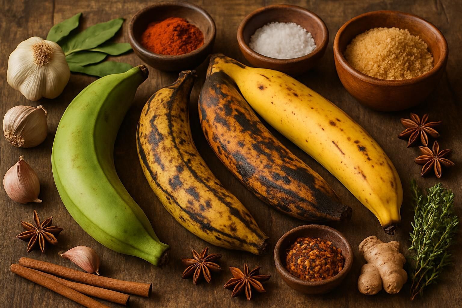 Découvrez une délicieuse recette de bananes plantains à l'antillaise, simple à préparer et pleine de saveurs exotiques typiques des Antilles.