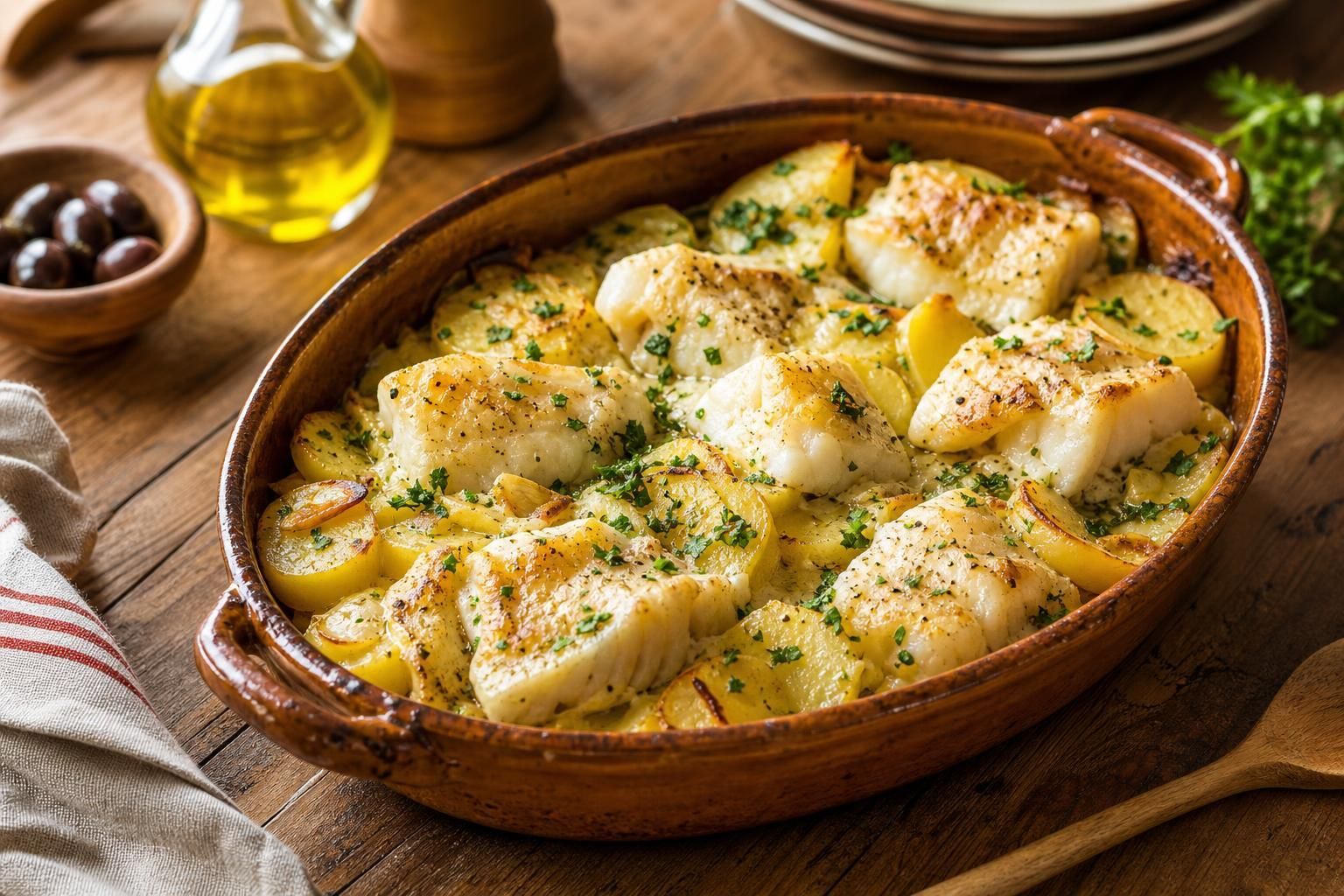 Découvrez notre recette traditionnelle de morue aux pommes de terre, un plat savoureux et authentique parfait pour régaler toute la famille.