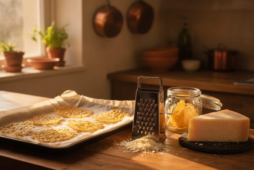 Peut-on faire des tuiles au parmesan la veille ? Réponse et astuces