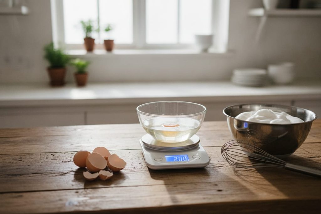 Poids blanc d'oeuf : combien de grammes selon la taille ?